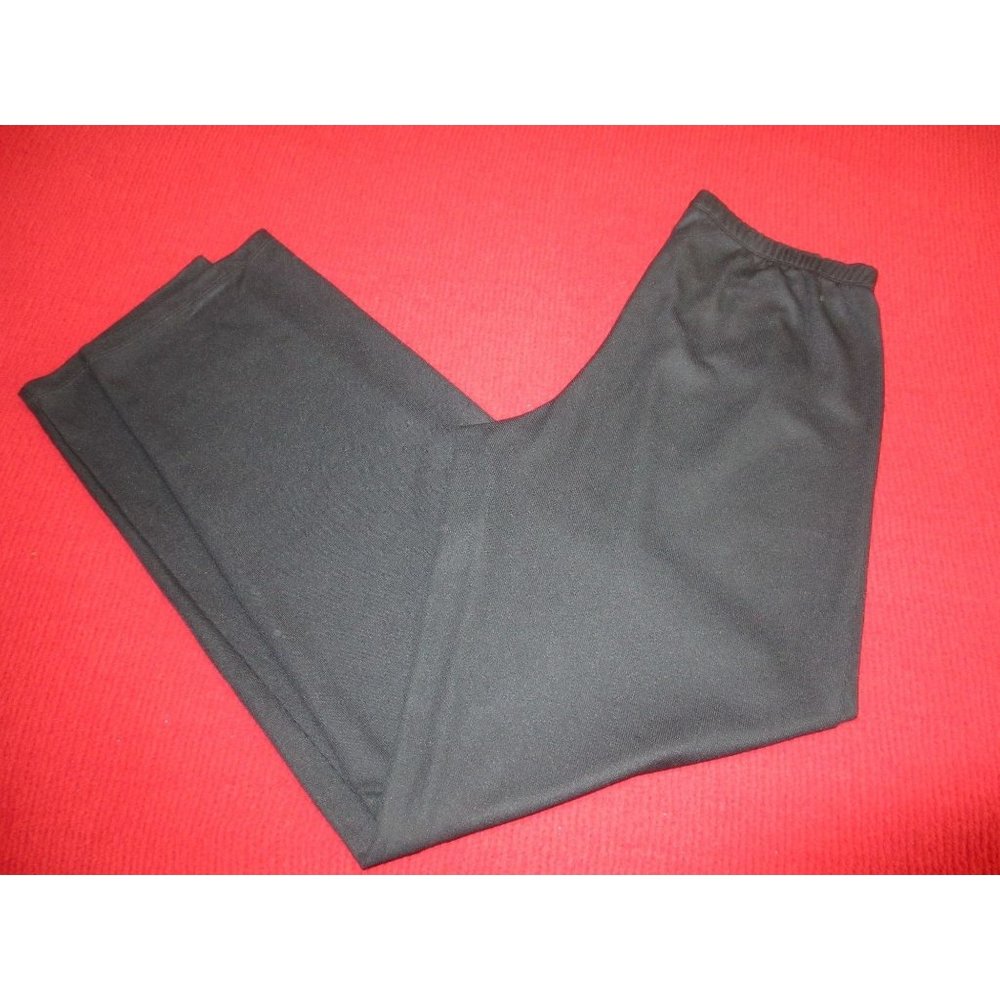 NIKE DRI-FIT BLACK PANTS MEDIUM STRETCHY ELASTIC WAIST NO WRINKLE